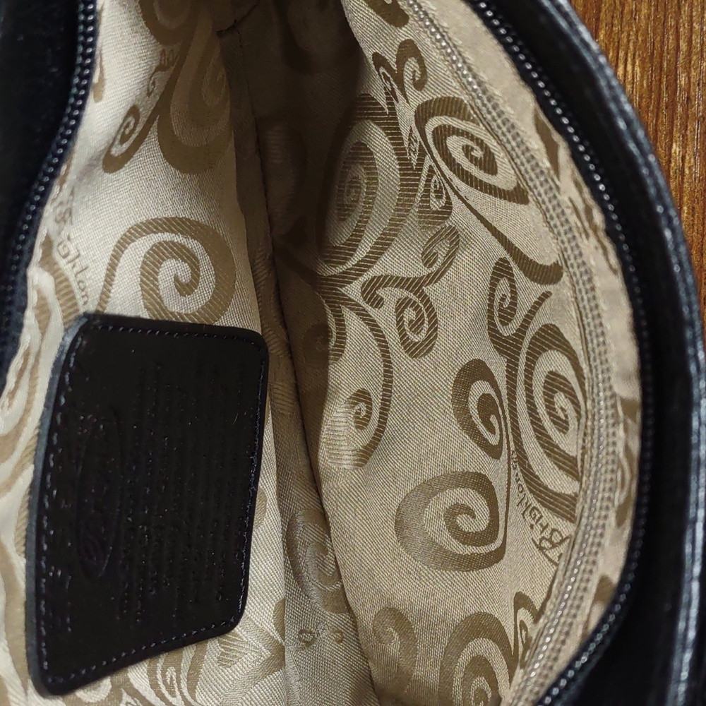Brighton "Rosalie" Leather Shoulder Bag - Picture 9 of 10